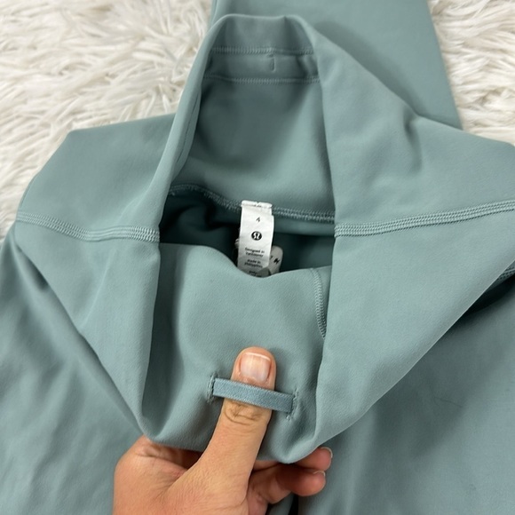 Lululemon Wunder Train High-Rise Crop 23" Misty Glade - Picture 2 of 4